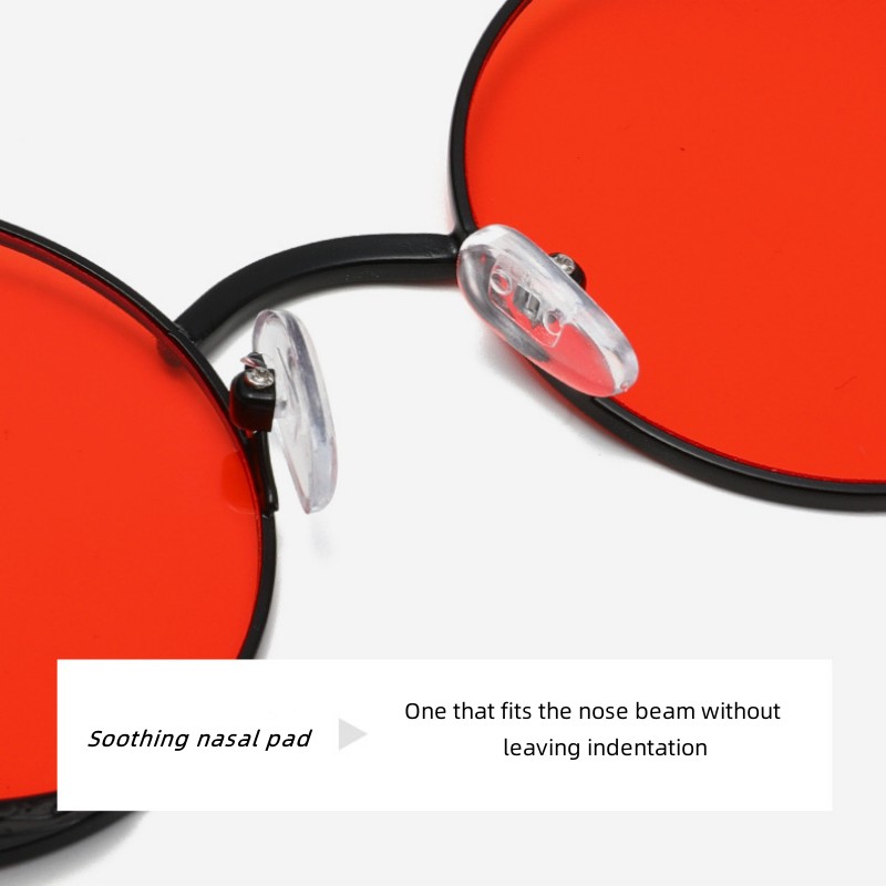 Steampunk Bril Nieuwe Mode Ronde Zonnebril Europa En De Verenigde Staten Retro Bril Trend Mannen En Vrouwen Modellen Zonnebril