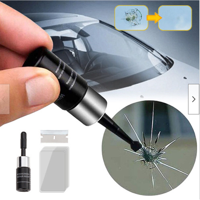 Car Glass Repair Window Cracks Gone Kit Remove Scratch Automobile Truck Motorcycles Broken Repair Windscreen Crack Recovery Set
