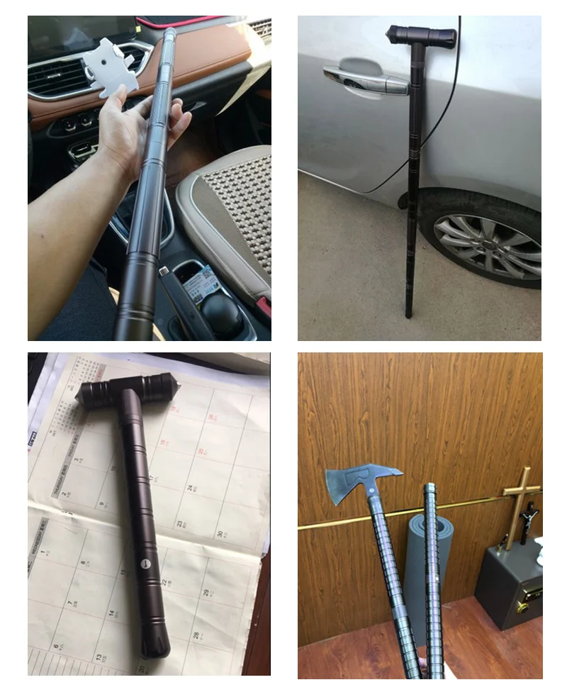 Walking Stick Self Defense Outdoor Tool DIY Component