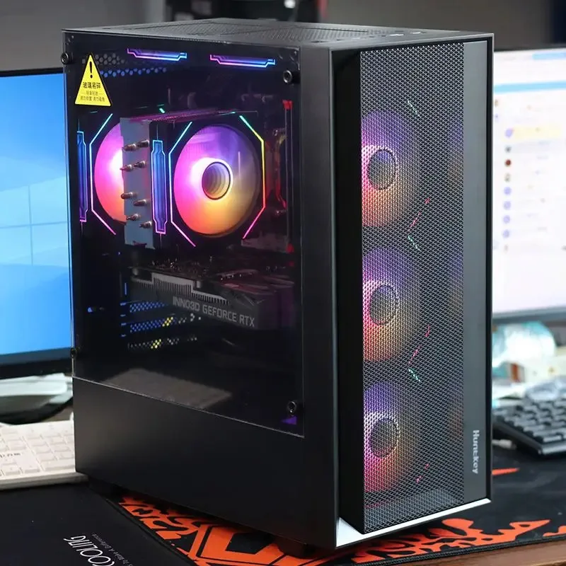 5 Desktop Computer I5 12400F 16GB 32GB 1TB SSD RTX3050 SHGB Hesha Tsure Win11 PC Desktop Computer Design Gaming PC Gamer