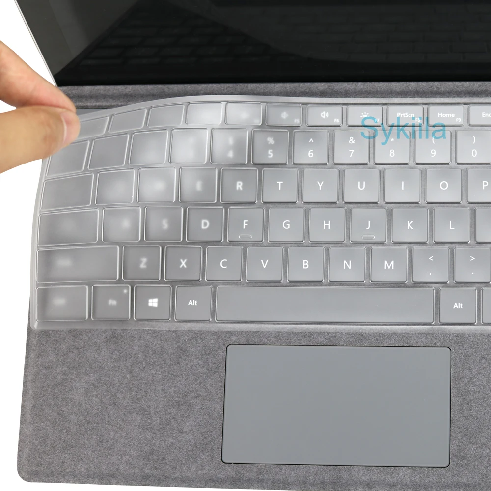 Funda de teclado para Microsoft Surface Pro 9 7 8 7+ 6 5 4 3 X portátil de estudio GO 2 Book 3 RT funda protectora de silicona 13 15 TPU
