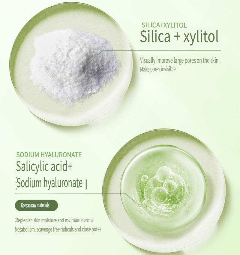 Salicylic Acid Pore Shrinking Cream Reduce Large Pore Tighten Refining Face Repair Rough Dull Pore Brighten Moisturize Skin Care