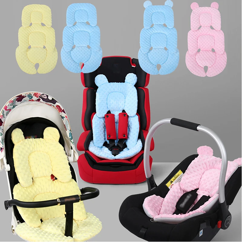 Four Seasons Baby-Kinderwagen-Kissen, Kleinkind-Autositz-Einsatz, Kinderwagen-Pad, allgemeine Thermo-Matratze, Netzstoff, atmungsaktiv, 2-seitig erhältlich