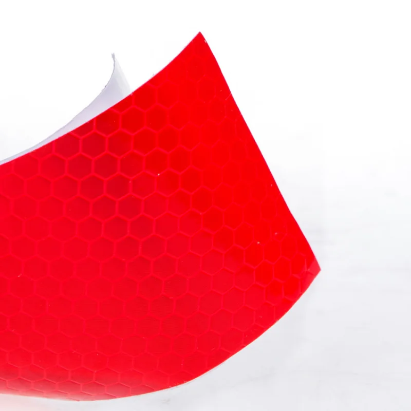 5cm x 3m Cinta Reflectante 반사 직물 반사판 테이프 반사 테이프 Adhesiva 자동차 자동차 필름 크리스탈 벌집 30 mm