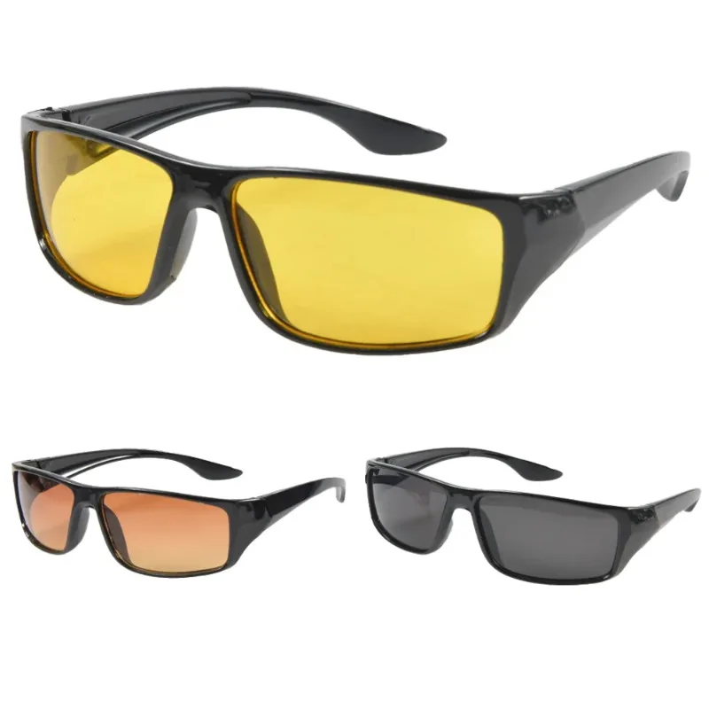 Gafas de visión nocturna para coche, gafas Unisex, gafas de sol antideslumbrantes, gafas de protección UV, gafas de conducción de motocicleta con luz mejorada
