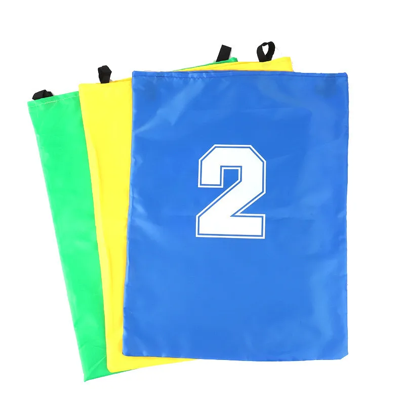 4 ชิ้นสนุกกีฬากลางแจ้ง Props Kangaroo กระโดดกระสอบการแข่งขันเกมเด็ก Interactive Sense การฝึกอบรมเด็กก่อนวัยเรียนของเล่น