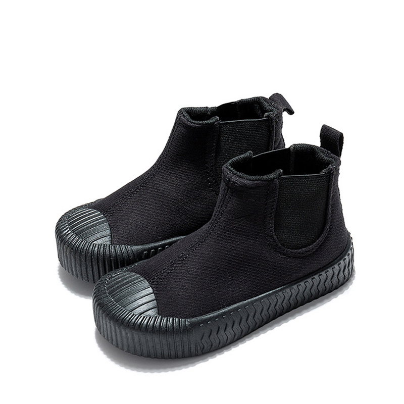 Детские высокие парусиновые ботинки, детские милые ботинки с печеньем для девочек, модные короткие ботинки с леопардовым принтом, теплая хлопковая обувь армейского зеленого цвета для мальчиков