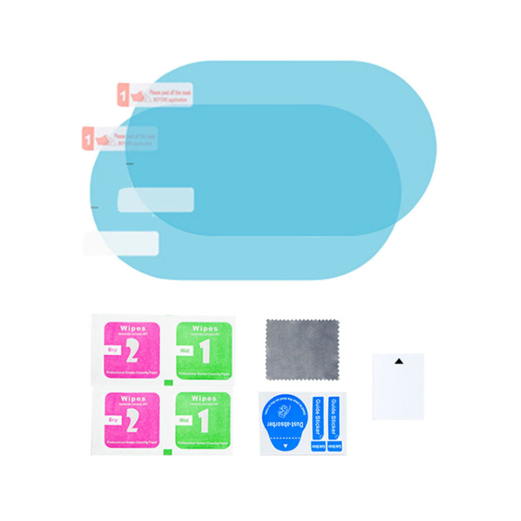 รถกันฝนฟิล์ม Anti หมอกรถสติกเกอร์กระจกรถหน้าต่างฟิล์มกันฝนฟิล์มกันน้ําสติกเกอร์อัตโนมัติอุปกรณ์เสริม