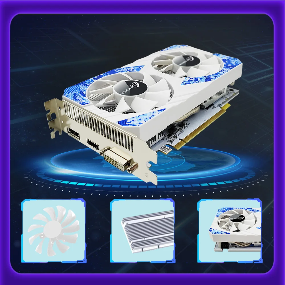 Kinology RX580 8 GB 2048 SP Graphics Card RX588 GPU 8G Gaming Video VGA GDDR5 AMD Radeon RX 580 8GB 2048SP
