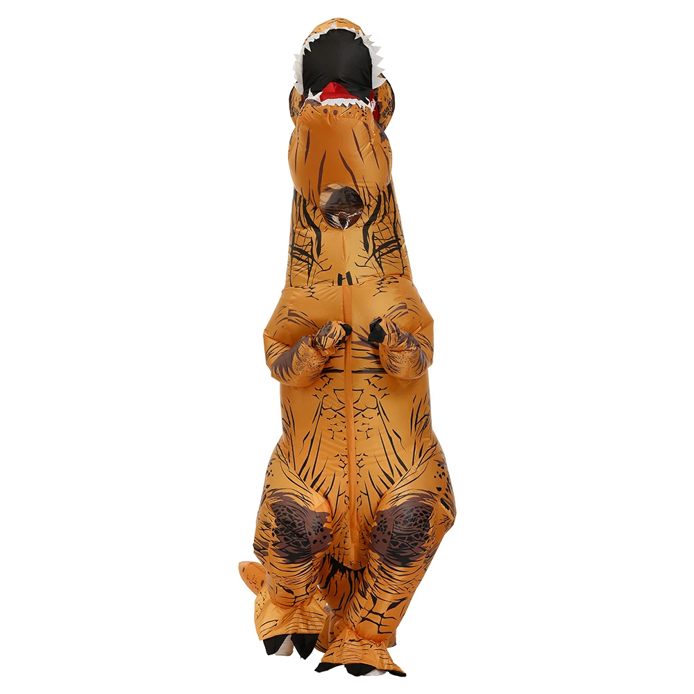 ผู้ใหญ่เด็กไดโนเสาร์ T-Rex Inflatable เครื่องแต่งกาย Purim ฮาโลวีน Mascot อะนิเมะปาร์ตี้คอสเพลย์เครื่องแต่งกายชุดแฟนซีชุด