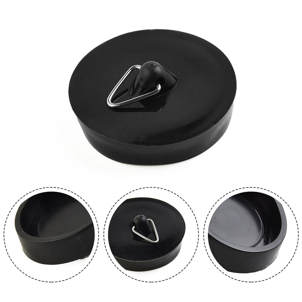 Rubber Drain Stopper Kitchen Rubber Sink Plug Bathroom Floor Drain Plug Stopper Laundry Leakage-proof Plug Bathroom Supplies