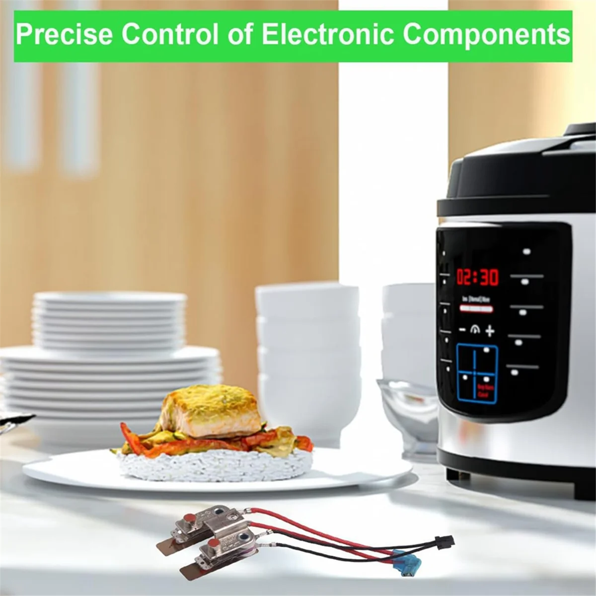 A72P Intelligent Rice Cooker Sensor Pressure Cooker Sensor Temperature Controller for KSD105 KSD105A Electric Pot Sensor