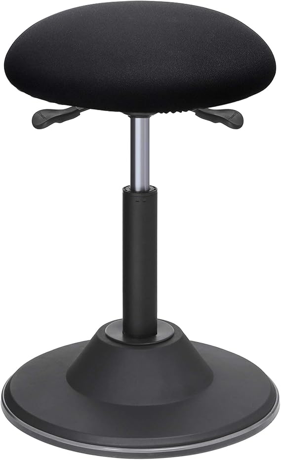 SONGMICS Drehhocker, 360°, mit Anti-Rutsch-Bodenring