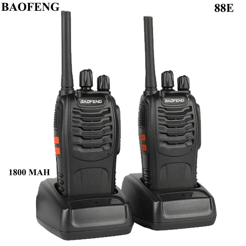 Baofeng BF-88E pmr Handheld Intercom Communicator Fern gespräch 16 Kanal Walkie Talkie 446MHz Home Hotel Radio