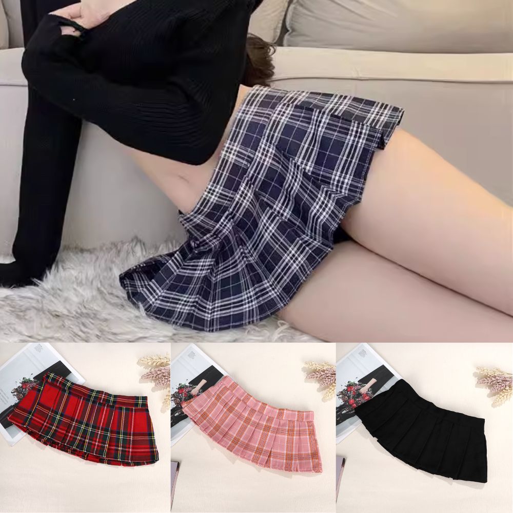 Japanse stijl Jk uniform plooirok schoolmeisje erotische studentenkleding mini ultrakorte rokken clubwear sexy porno cosplay rok
