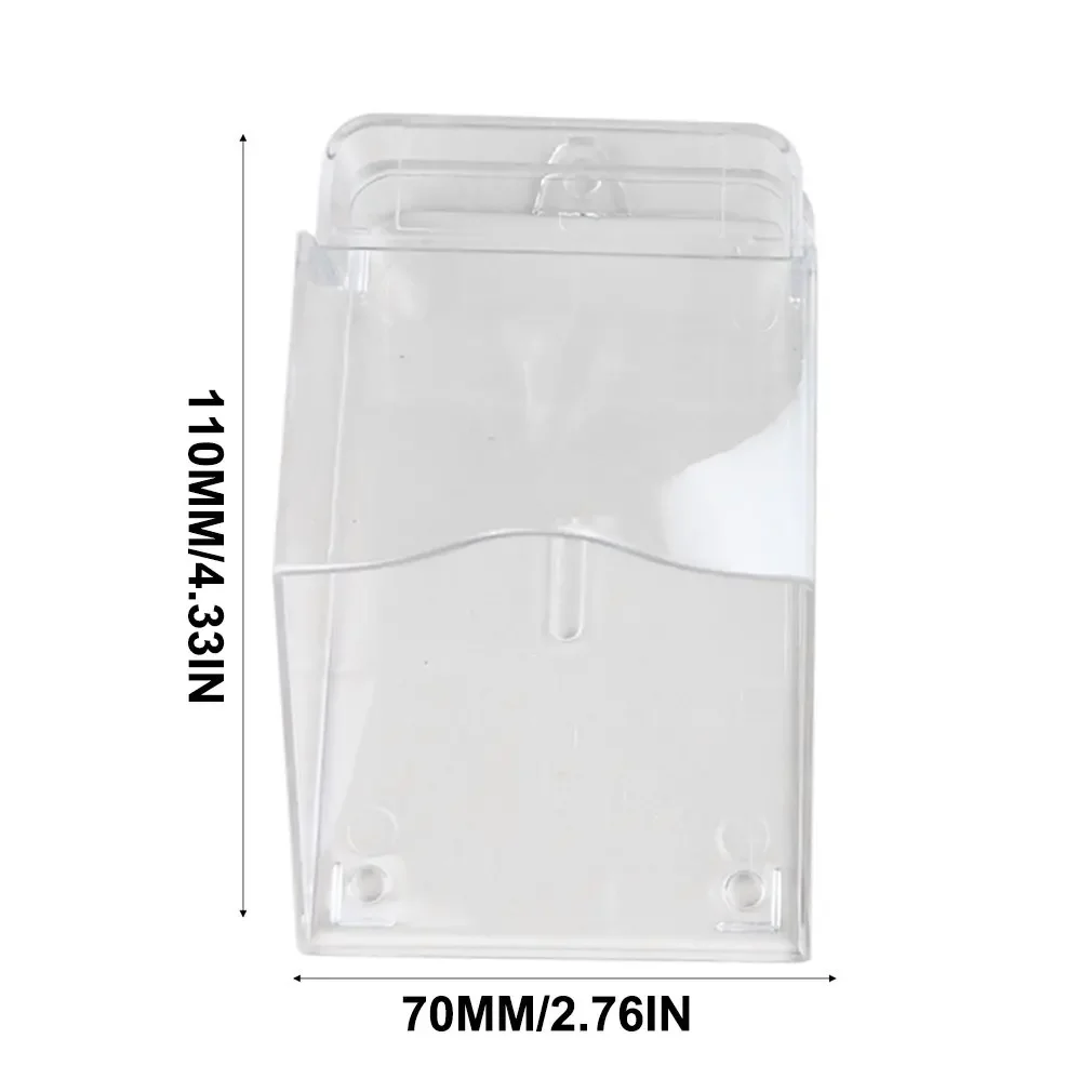 Capa à prova d'água para campainha sem fio, campainha inteligente, botão, transmissor, lançadores, chuva pesada, neve