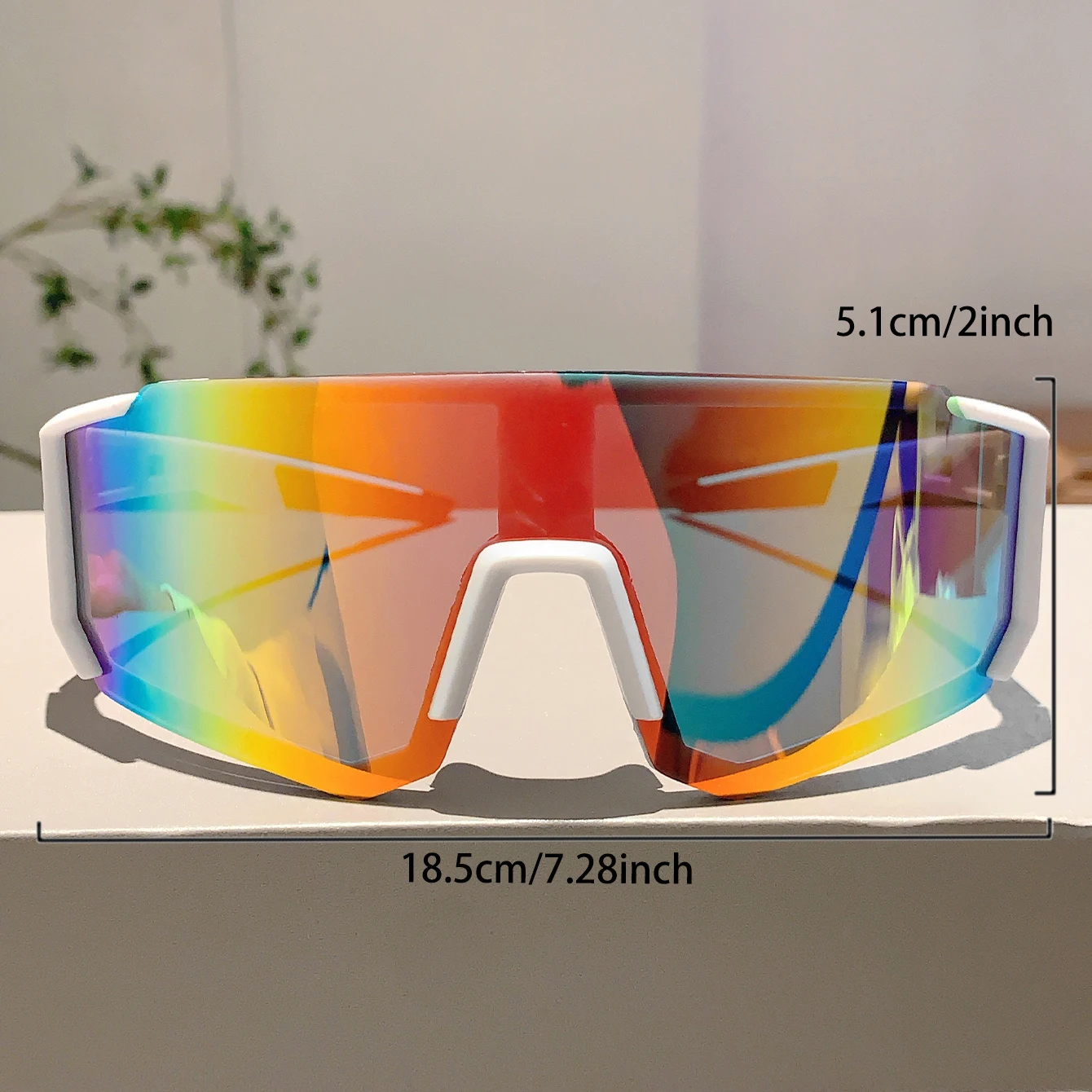 KAMMP, gafas de ciclismo a la moda, decoración de gran tamaño, gafas de sol deportivas anti UV para mujer, gafas de sol de diseño de marca para exteriores para hombre para senderismo