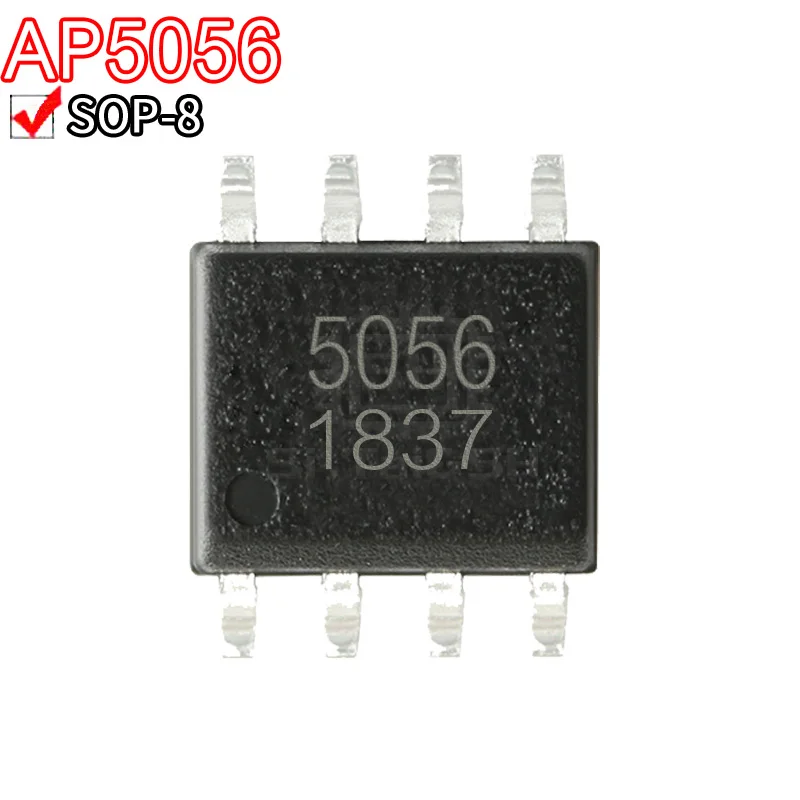 10 шт. AP5056 Экран: патч для управления зарядом аккумулятора 5056, 8-контактная система данных