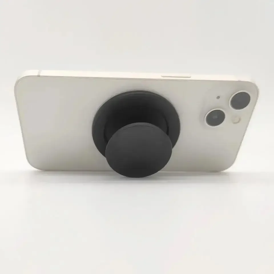 Magnetic Folding Mobile Phone Grip Holder Socket Pocket Support for Magsafe IPhone Mac Samsung Safe Ring Finger Expanding Stand