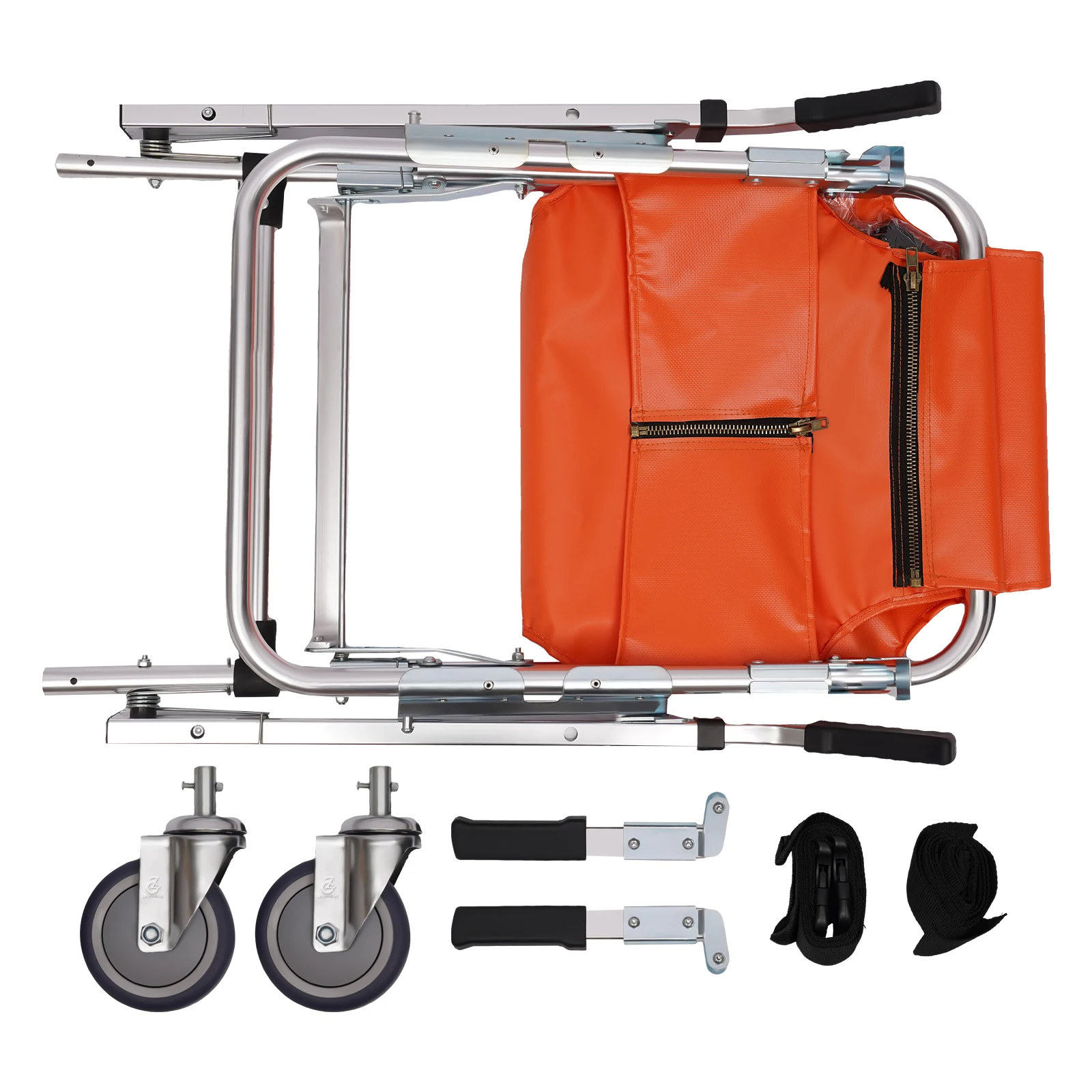 Treppenstrecker, medizinische Notfall-Evakuierung, Heben, Klettern, Rollstuhl, 2-Rad, faltbar, Notfallanlage