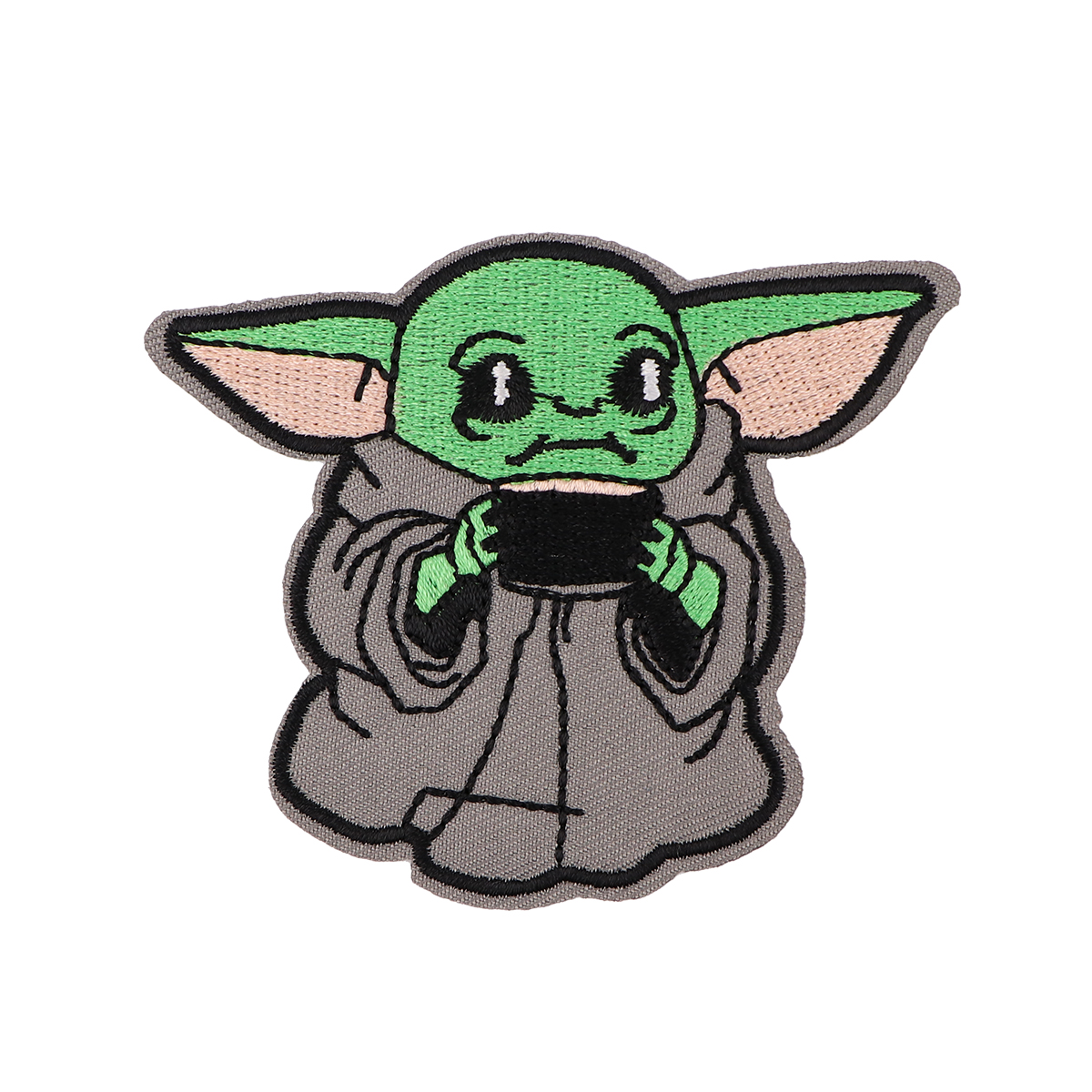 Patches bordados alienígenas para vestuário, Filme legal, Emblema DIY, Patches adesivos, Patches bonitos dos desenhos animados em roupas, Adesivos Apliques