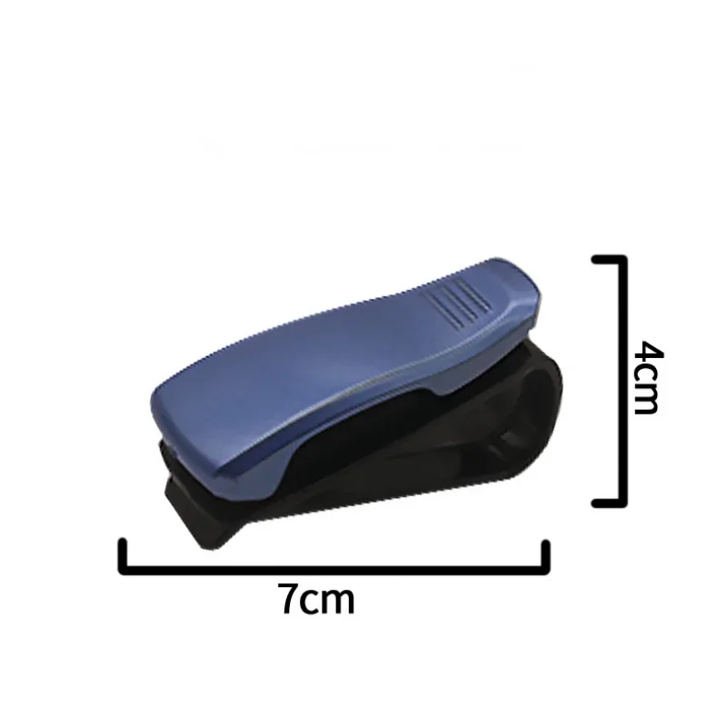 รถ Sun Visor คลิปแว่นตาแว่นตากันแดดมัลติฟังก์ชั่นธุรกิจการ์ดผู้ถือตั๋วแว่นตากล่องอุปกรณ์เสริมในรถยนต์