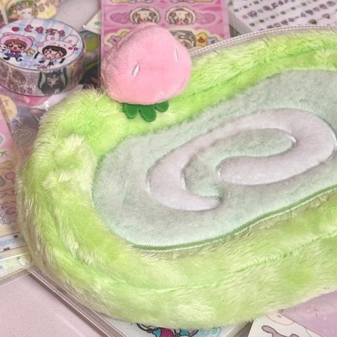 Plüsch-Federmäppchen, Federmäppchen, großes Fassungsvermögen, Schreibwarenetui, niedliches Federmäppchen