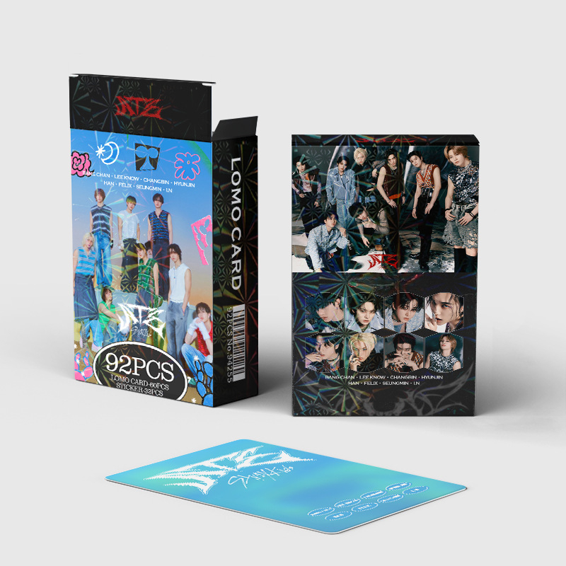 92pcs Kpop Group Lomo Cards and Stickers ATE JJAM New Photo Album for Fans Gift