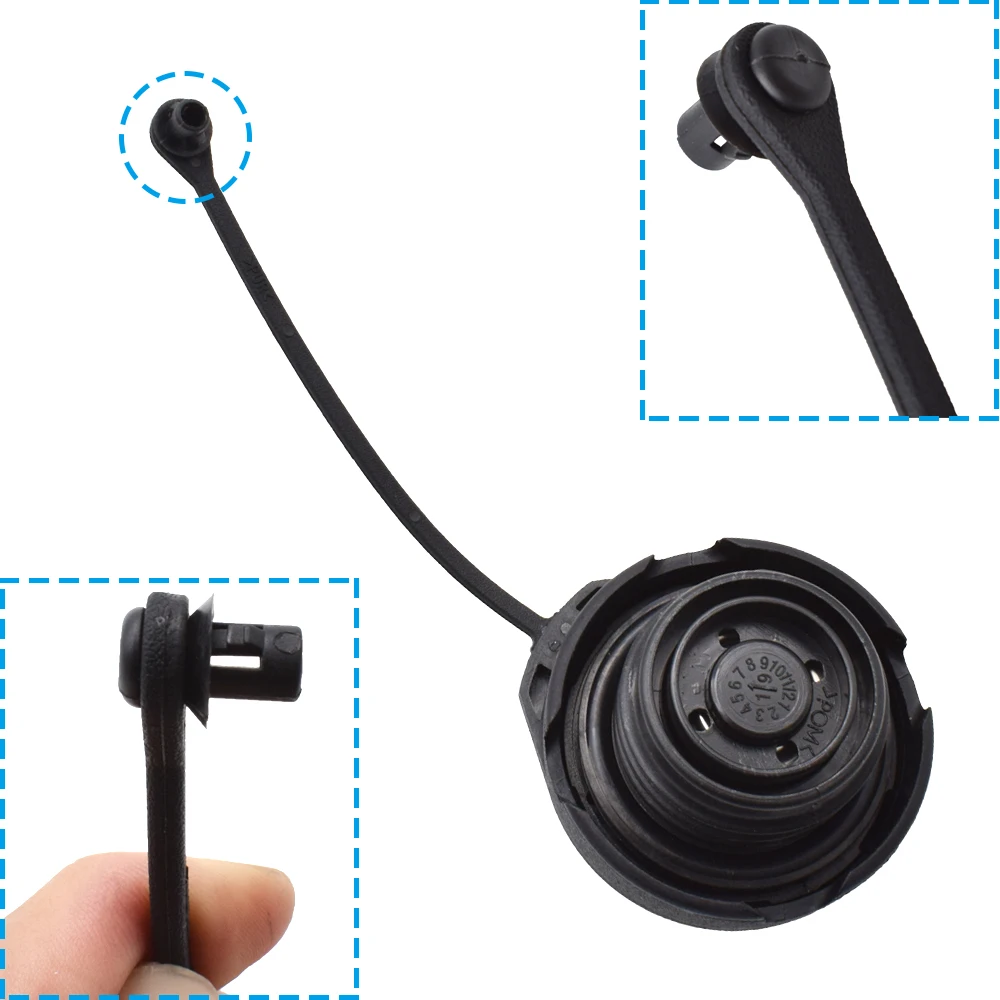 Xăng Dầu Diesel Nắp Nhiên Liệu Bình Dầu Bên Trong Bao Da Cho VW Golf Jetta Passat Audi A3 A4 A6 A8 Ghế skoda 1J0201550A 1J0201550BF