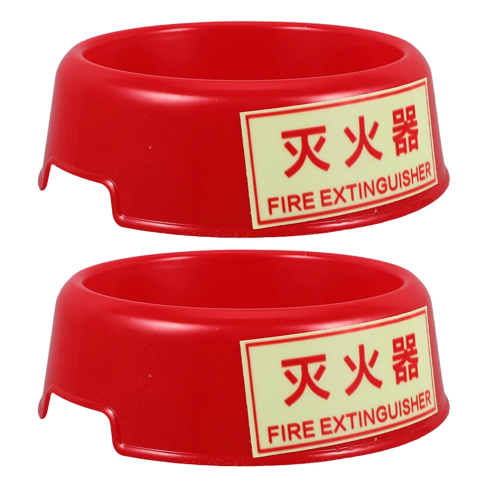 Fire Extinguisher Base Hanger Bracket Holder Wall-mounted for Vehicle Floor Stand Plastic Estinguisher