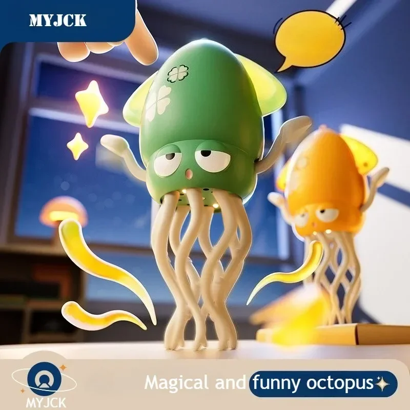 Jouets électroniques pour animaux de compagnie, poulpe dansant, dessin animé, développement interactif, éducation en mouvement, jouet pour tout-petits, cadeau d'anniversaire créatif