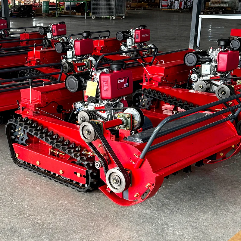 Selbstfahrende Grasschneidemaschine, maßgeschneiderte Maschine, ferngesteuerter Rasenmäher, Viertaktzyklus, CE-zertifiziert, für den Einsatz im Hausgarten