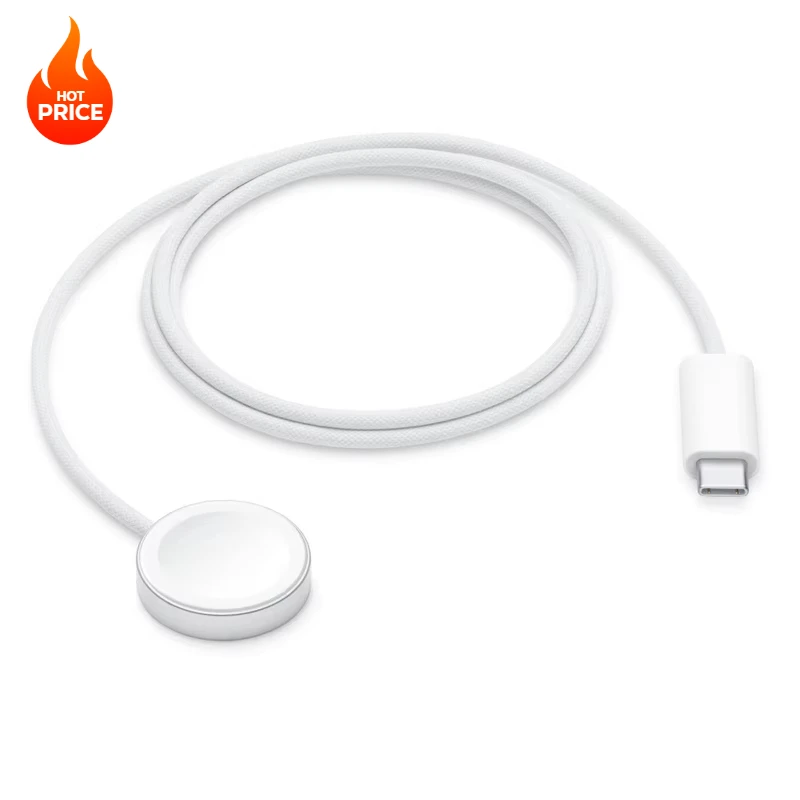 Magnetic Charger สําหรับ IWatch สายชาร์จแบบพกพาไร้สายชาร์จสําหรับ IWatch Series Ultra2/10/9 /8/7/6/SE/SE/5/4/3/2