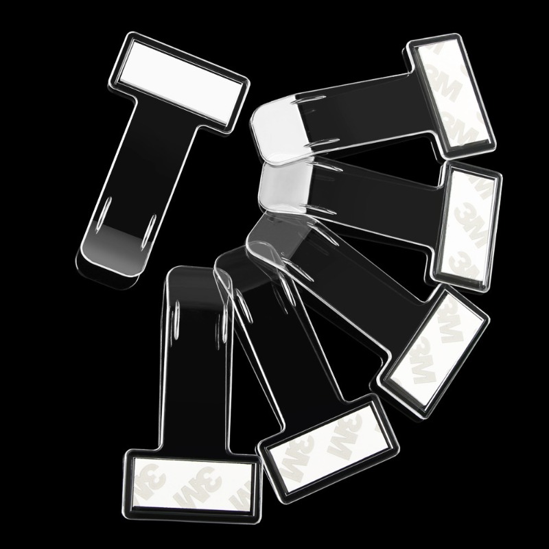 Car Vehicle Windscreen Parking Ticket Clip Parking Timed Bus Ticket Holder Windscreen Plastic Universal Car Accessories