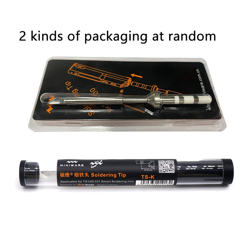Original TS100 TS101 Soldering Iron Tip Replacement Tool Set I B2 BC2 C4 D24 K Ku for TS100 and TS101 Soldering Iron