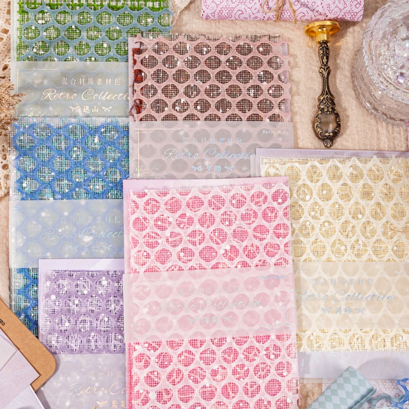 Mr. paper 15 teile/beutel retro story papier für ins journal diy dekoration