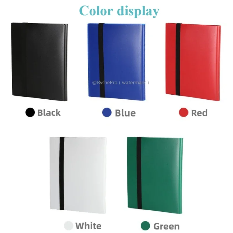 Mtgトレーディングコレクション用の9つのポケット、360のサイドローディングポケット、カードスポーツフォルダー、アルバムカードコレクションホルダー付きバインダーカード