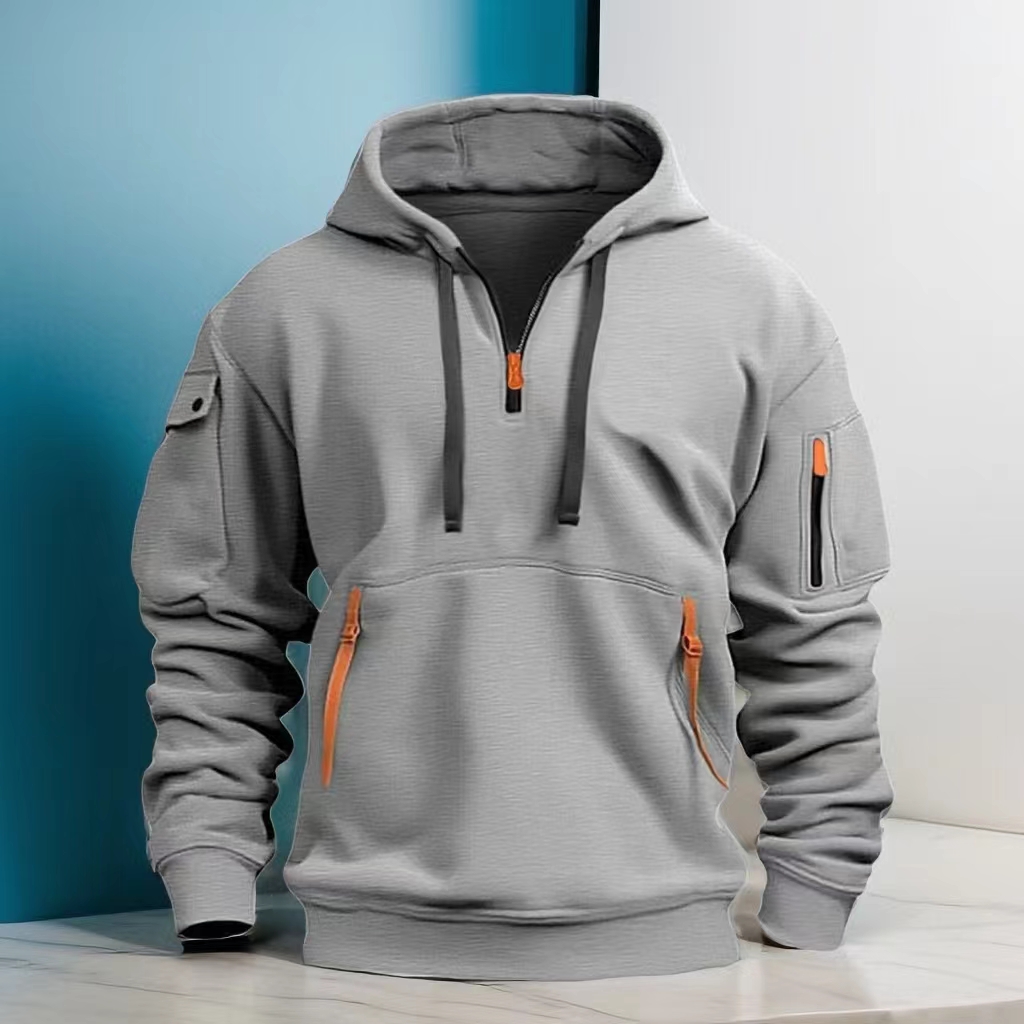 Novo ombro gota moletom com capuz masculino e feminino plus size solto pulôver moda moletom casual jaqueta com capuz S-XXXL