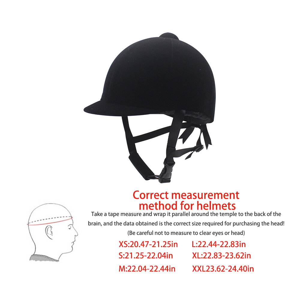 Reithelm, atmungsaktiv, langlebig, Sicherheit, Unisex, klassischer Fahrer, Outdoor, verstellbarer Kopfbedeckung, Anti-Schlagschutz für Reitsport