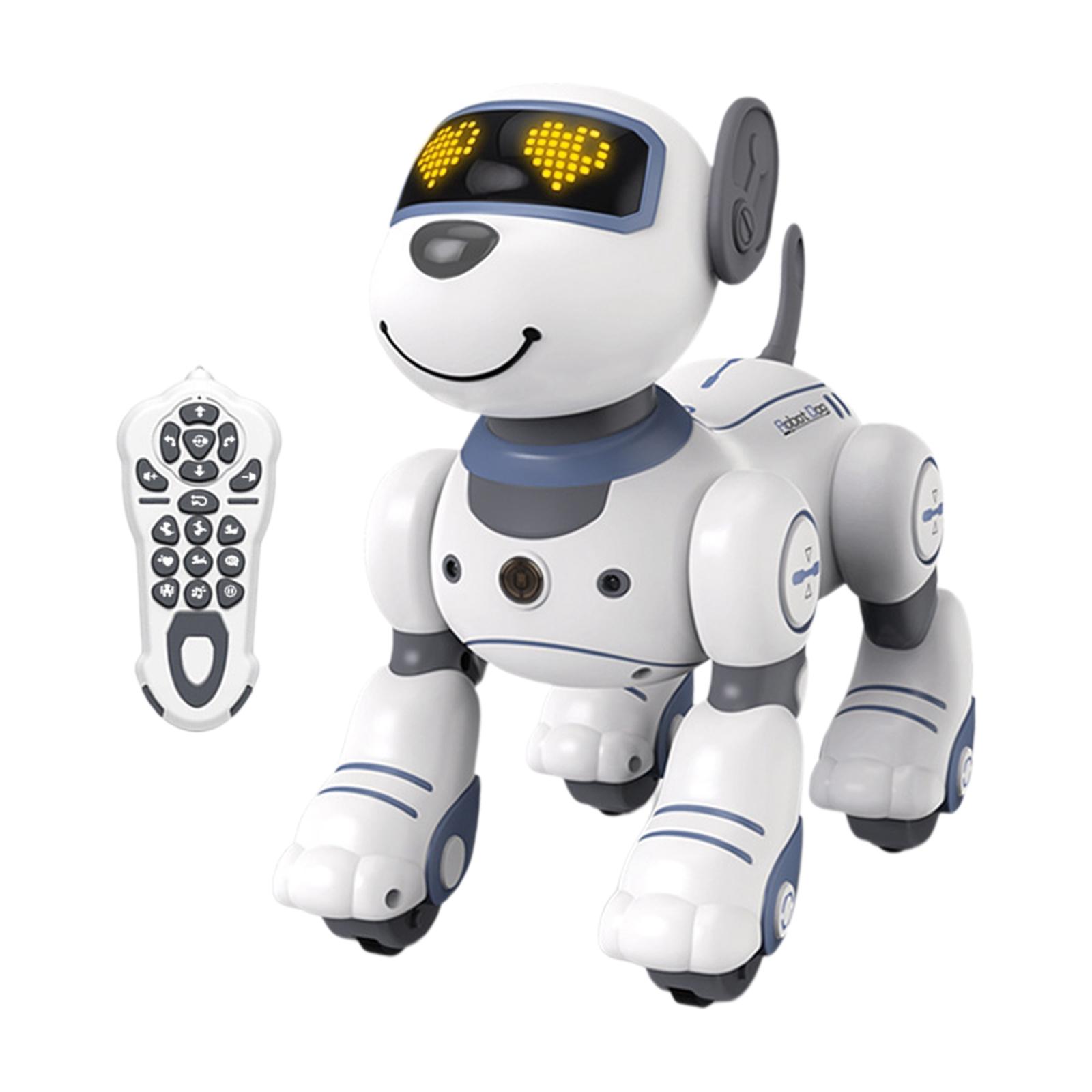 Robô inteligente cão brinquedos interativos jogar para meninos e meninas idade 5 6 7 8 9 10 meninos meninas