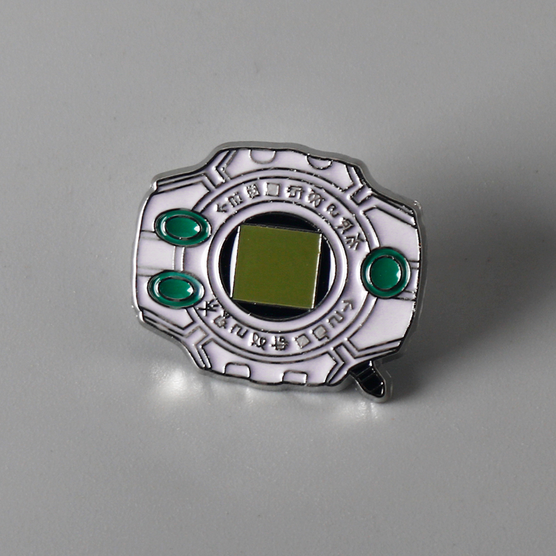 Broche monstre numérique en émail, emblèmes d'aventure Digimon, accessoires Anime, bijoux cadeaux