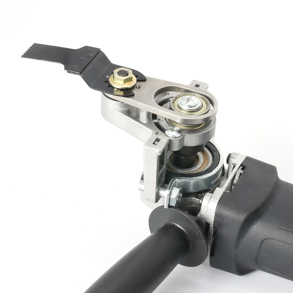 Adaptador de cabeça universal de conversão de moedor de ângulo m10 m14 rosca para 100 125 tipo polidor ferramenta oscilante de polimento de uma peça