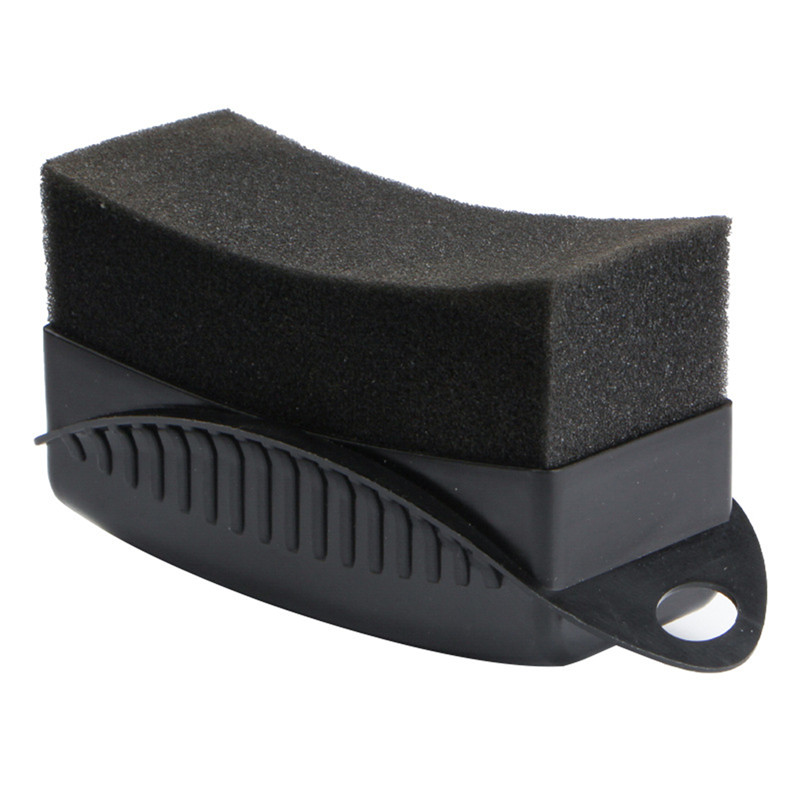 Auto Rad Polieren Wachsen Schwamm Pinsel ABS Kunststoff Waschen Reinigung Reifen Kontur Dressing Applikator Pads Detail Zubehör