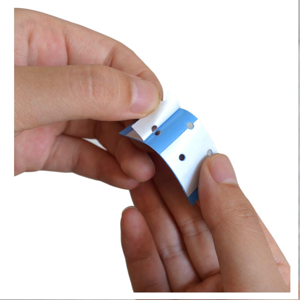 5PC Lace Front Ondersteuning Pruik Tape Dubbelzijdig Waterdicht Super Hold Lijm voor Lace Front Pruik Toupetje, haarstukken, Haarverlenging