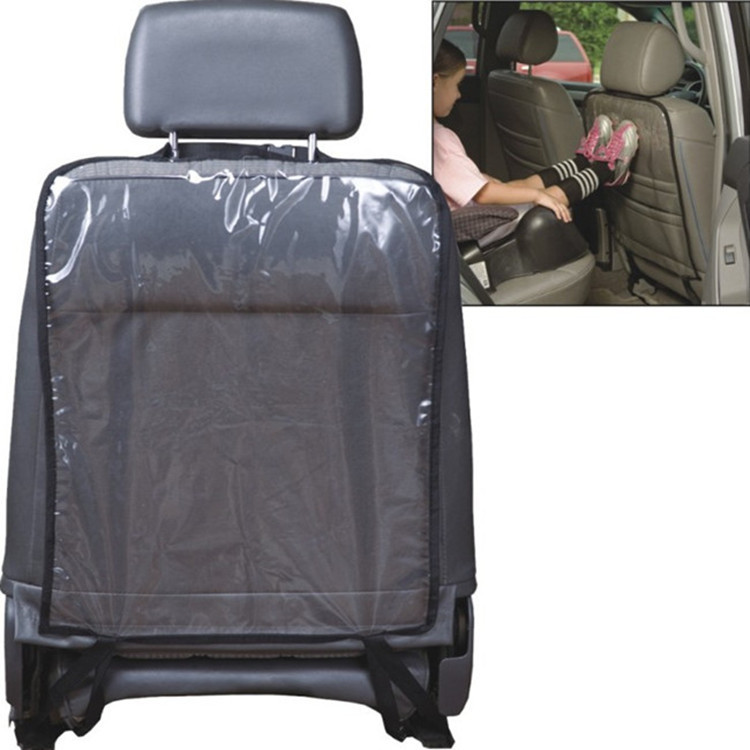 Cuidados com o carro proteção do assento capa de encosto crianças capa protetora transparente limpeza anti-pontapé almofada peças de automóvel acessórios