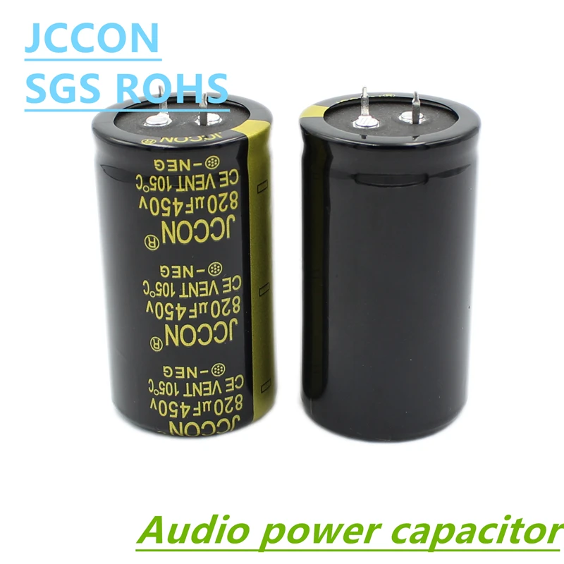2 шт. JCCON аудио электролитический Capa25V 35 В 63 В 80 В 100 В 200 В 250 В 400 В 450 В 3300 мкФ 4700 мкФ 6800 мкФ 10000 мкФ 15000 мкФ 22000 мкФ 47000 мкФ
