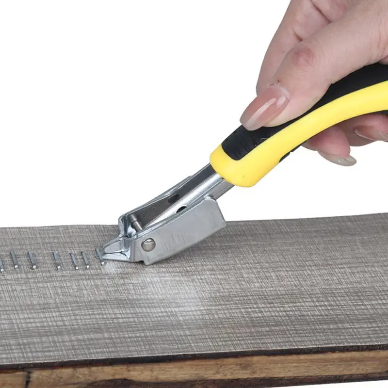 Staple Puller Tool Heavy Duty Upholstery Staple Removers Removing Nails Staple Pulling Tool With Ergonomic Handle For Photo