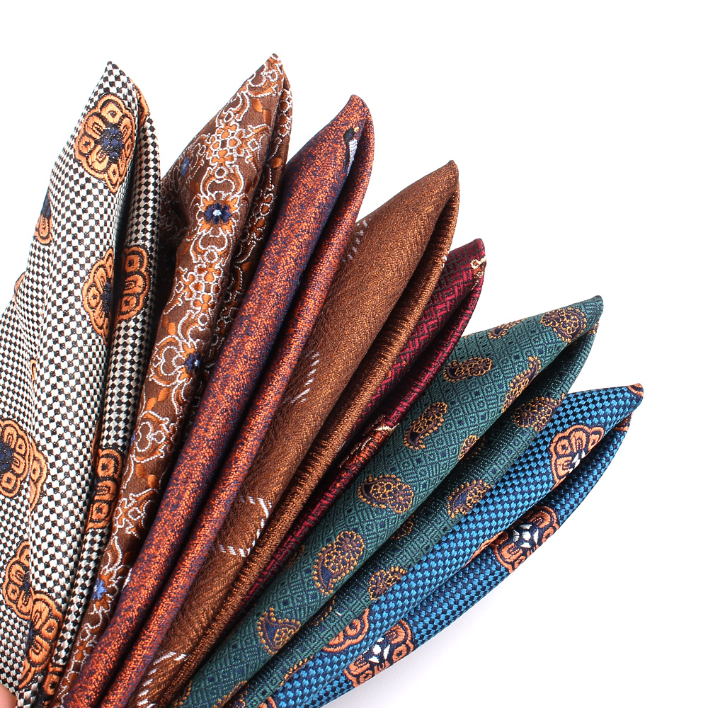 새로운 정장 남성 여성을위한 포켓 스퀘어 꽃 가슴 수건 Hanky ​​Gentlemen Hankies 남성용 손수건 웨딩 포켓 타월 선물