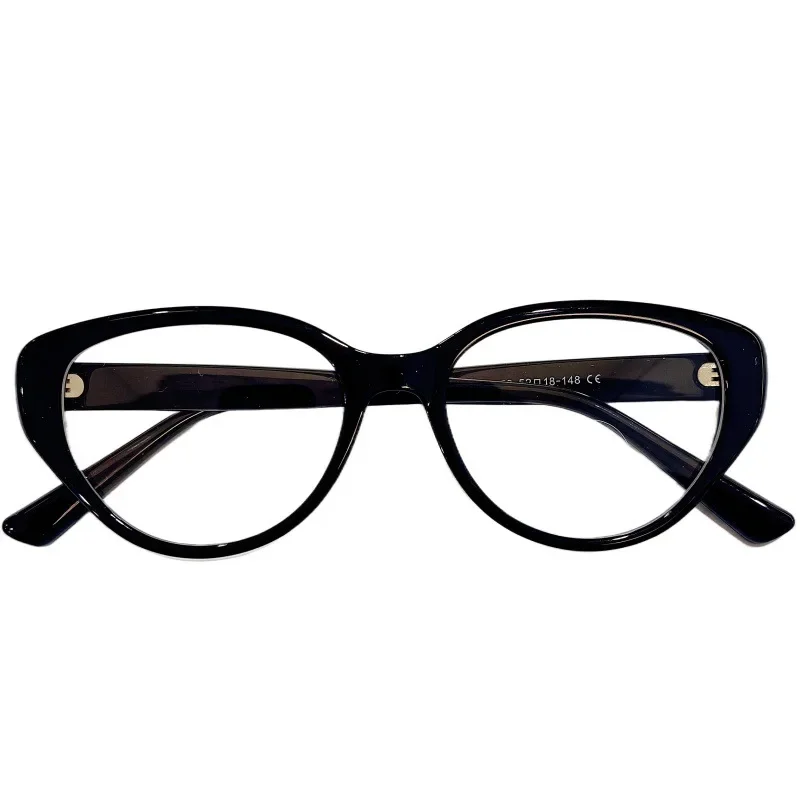 Gafas Retro de ojo de gato para miopía coreanas, gafas antiluz azul a la moda para miopía, gafas transparentes ultraligeras Unisex