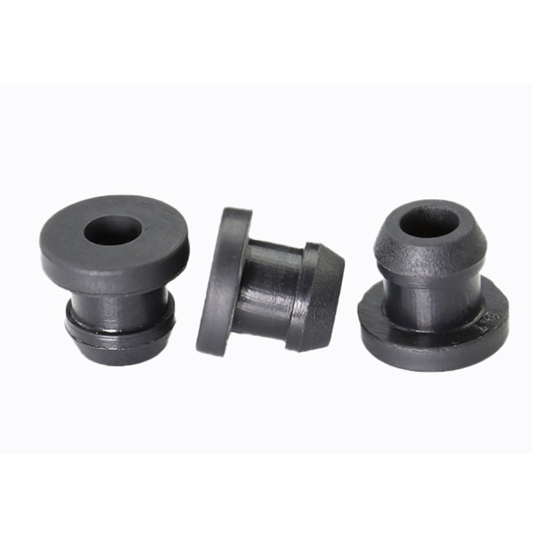 1/2/3/5/8/10Pcs Silicone Rubber Snap-on Grommet Hole Plugs End Caps Bung Wire Cable Protect Bush Black 4.5mm-30mm
